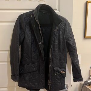 Quilted Barbour jacket